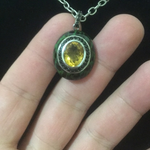 EMA .925 pendant with Necklace - Picture 4 of 6